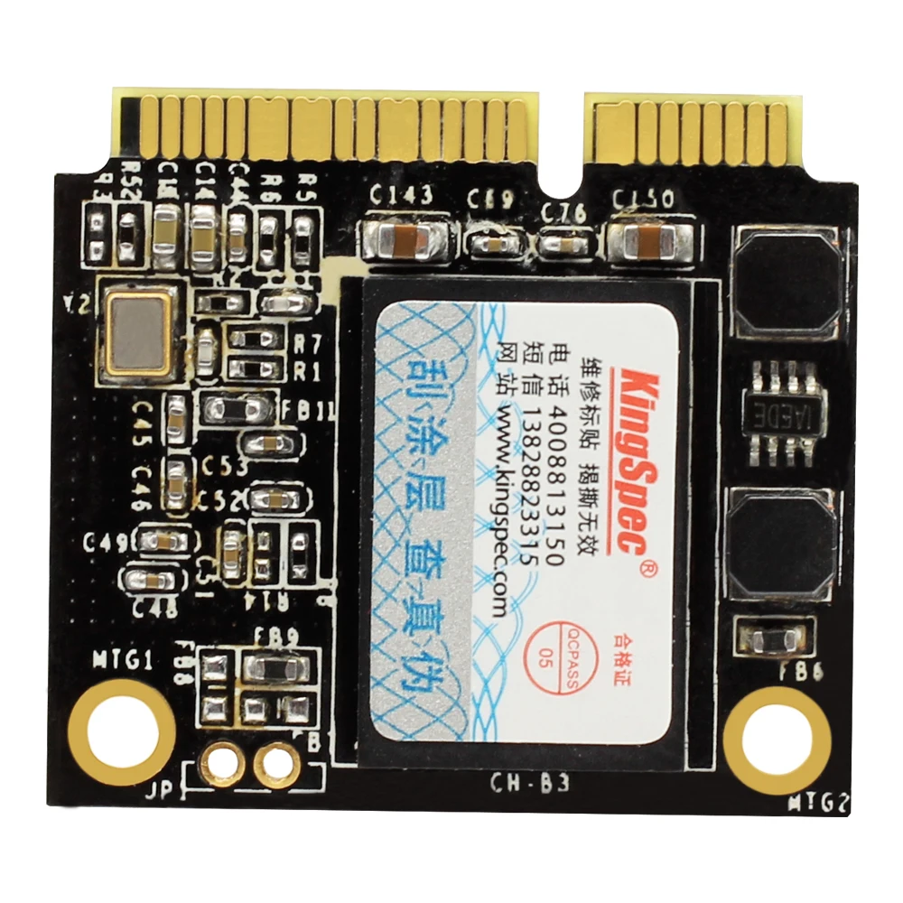 

KingSpec Solid State Hard Drive mSATA Mini PCIE Module 256GB Half Size mSATA SSD