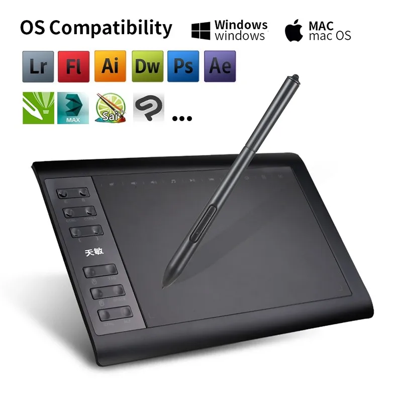
Art Digital Graphic Drawing Pen Tablet 