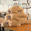 Down cotton plush 50-80cm lying polar bear white bear cushion pillow toy