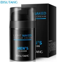 

BISUTANG Men's Lazy Face Cream Best Waterproof Makeup Foundation Whitening Isolation Concealer BB Cream Men