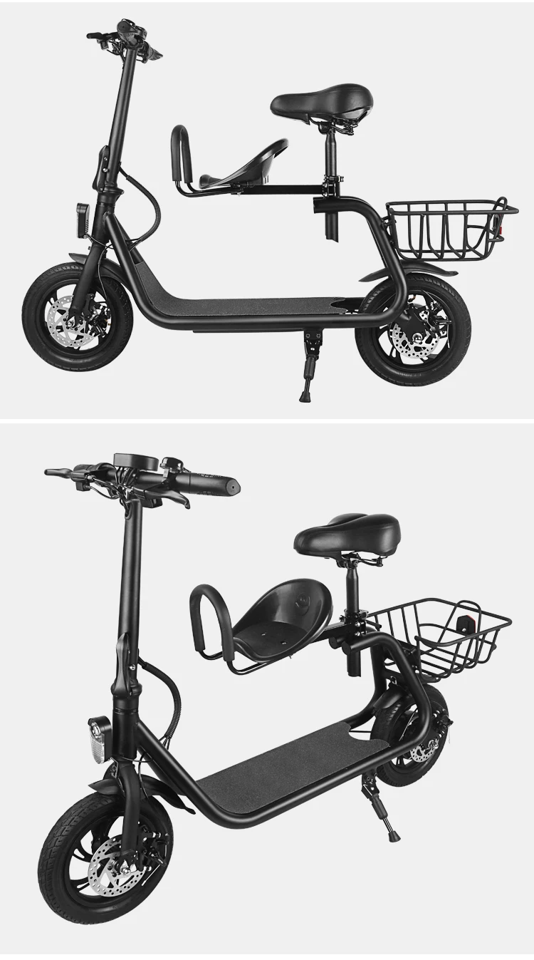 Wholesale Adult 12inch Electric Bike Parentchild Electric Scooter With