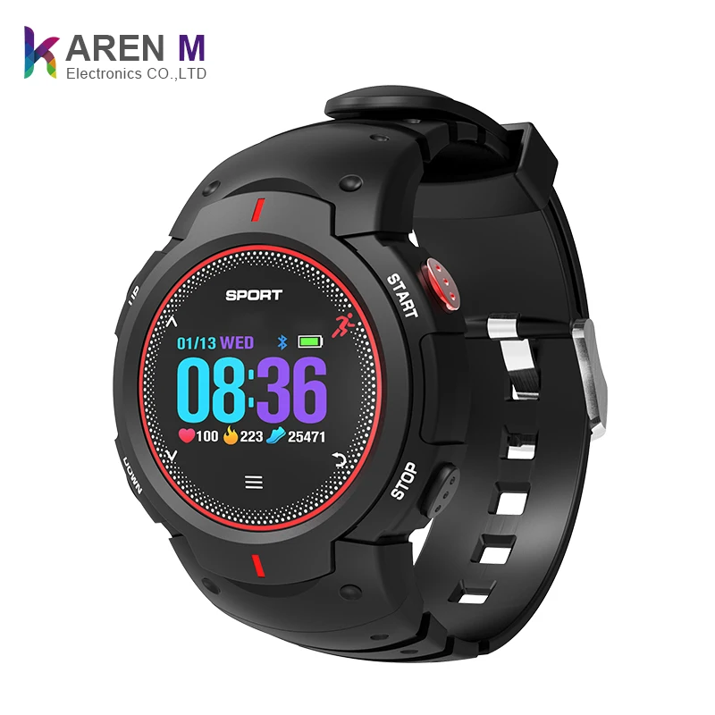 

2019 Smartwatch F13 with IP68 waterproof fitness tracker sleeping monitor outdoor sports Smart Bracelet for men women