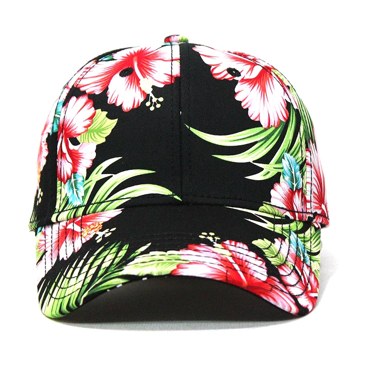 Custom Full Print Hawaiian Baseball Cap Buy Hawaiian Baseball Cap