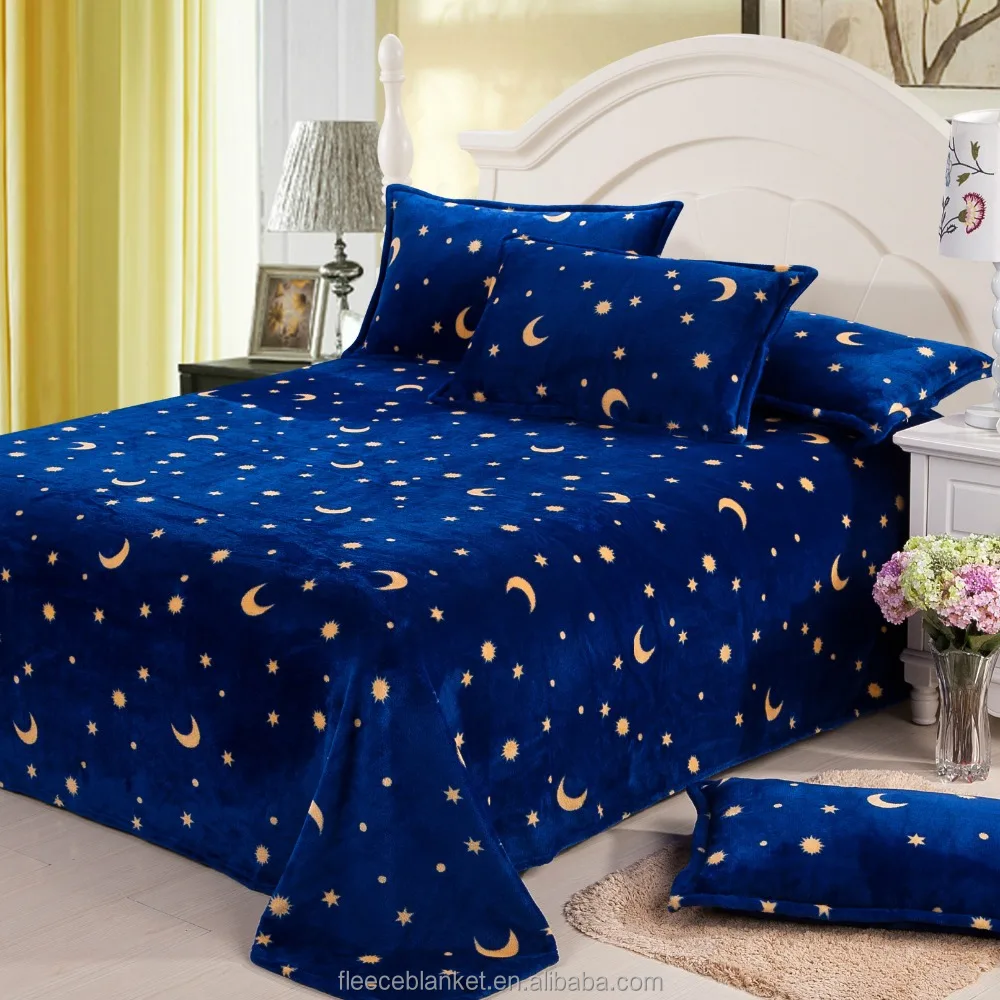 Top10 Best Sale Fashion Design Micro Fleece Bedding Sheet Set