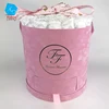 Maltifunctional new desgin round flower box with drawer for gift packing & rose packing with lid