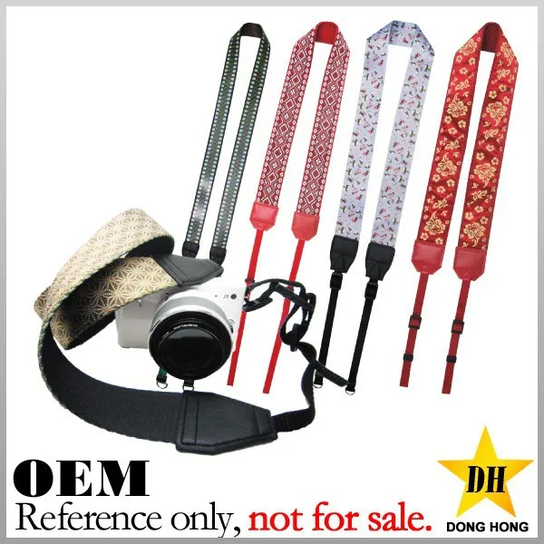 promotional comfortable cheap logo printed custom digital camera strap