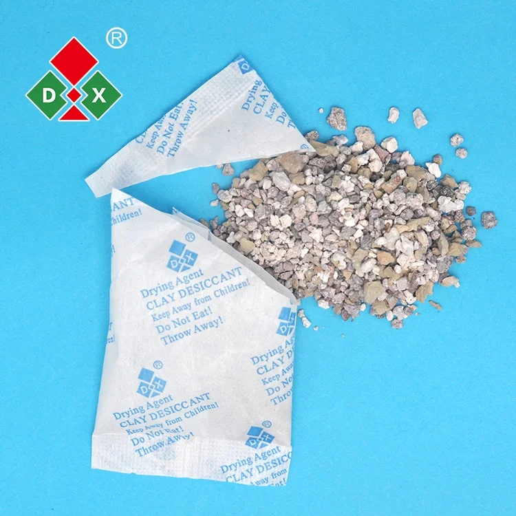 
500g Adsorption activated clay montmorillonite desiccant pack 