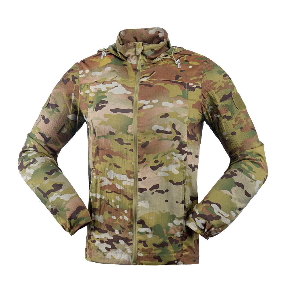 

Military Outdoor Cool Skin Jacket Anti UV Jacket Coat Men, Cp