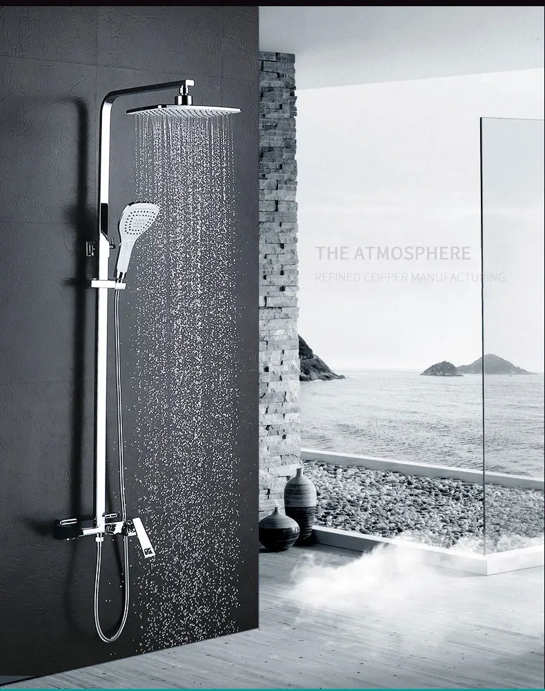 Brass hot sale wall-mounted bathroom shower , Kaiping factory