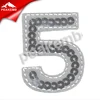 Iron on discount garment use embroidery sequin number patches