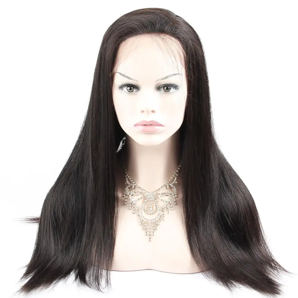 Yaki 360 Lace Frontal Men Wig Sewing Machine Human Virgin Japanese Hair