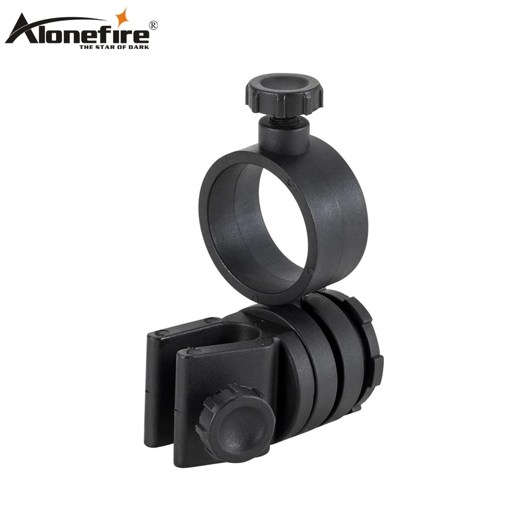 

AloneFire M370 Tactical Helmet lamp Clamp 360 degree Angle Adjust Flashlight Clip Police Miners LED Light Holder Headlight Mount