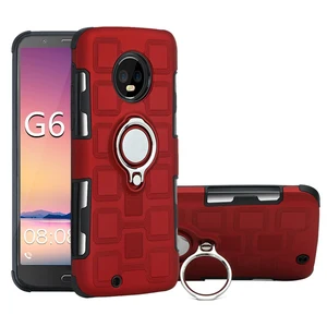 MOTO G5S Plus Phone Case Rotating Ring & Magnet Holder