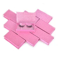 

wholesale custom bottom false mink lashes free sample 3d mink eyelashes private label pink packaging box for eyelash