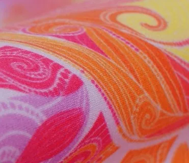 Stretch leggings digital print double brushed poly fabric