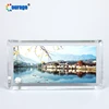12*23cm BL-08 Decorative custom printing gift photo frame sublimation glass blanks