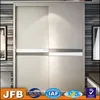 aluminium profile sliding wardrobe door with roller system