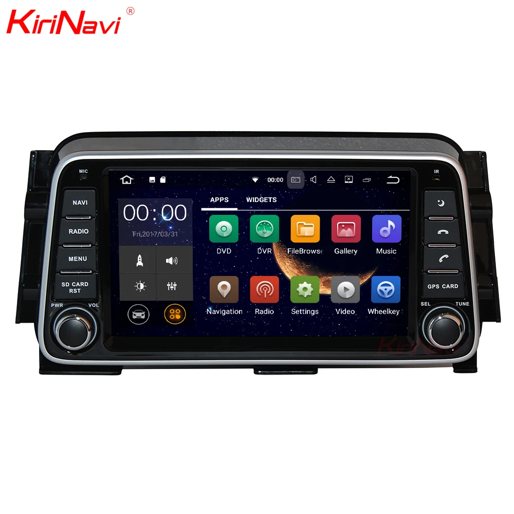 

KiriNavi WC-NK8127 Android 10.0 4G RAM car gps navigation system for Nissan Kicks 2014 - 2017