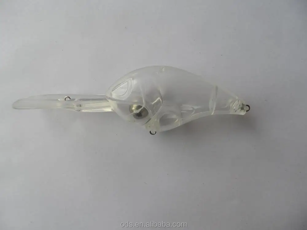 Making Hard Plastic Fishing Tackle Lure Bait Hand Painted Deep Diving