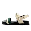 Toddler/Little Kid/Big Kid Girl's pear flat ids school shoes children sandals