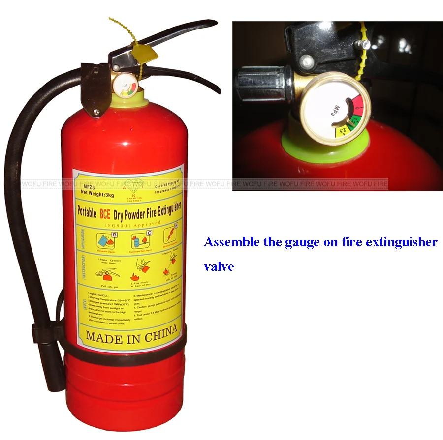 Portable Fire Extinguisher Dcp Pressure Gauges Buy Gauges,Pressure