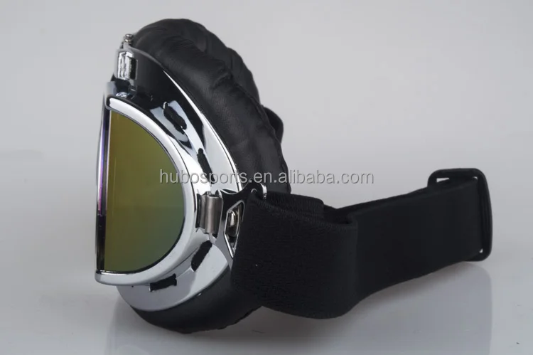 fashionable Retro glasses bike glasses motorcycle googles with adjustable strap