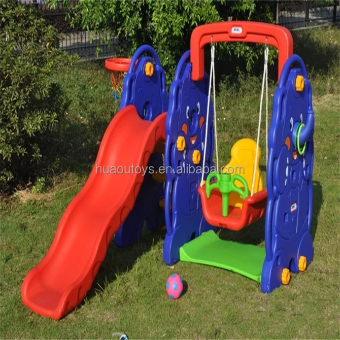 
2018 HO-1601Bear the elephant swing indoor playground equipment 