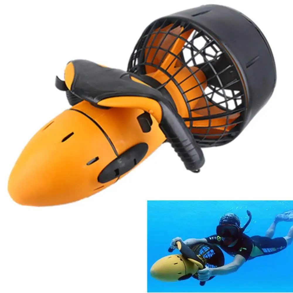 Get Quotations · Waterproof 300W Electric Sea Scooter Dual Speed Underwater  Propeller Diving Pool Scooter(Without Battery)