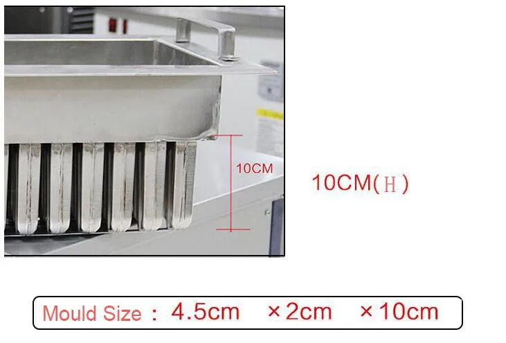 40pcs/Time Stainless Steel Delicious Popsicle Maker Machine Molds Hard Ice Cream Machine