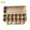 OEM Size Biodegradable Recycled 12 Eggs Paper Pulp Egg Carton Tray