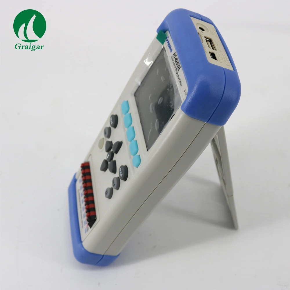 

AT4208 Handheld Multi-Channel Temperature Meter 8-Channel USB Communication Switch in both English and Chinese
