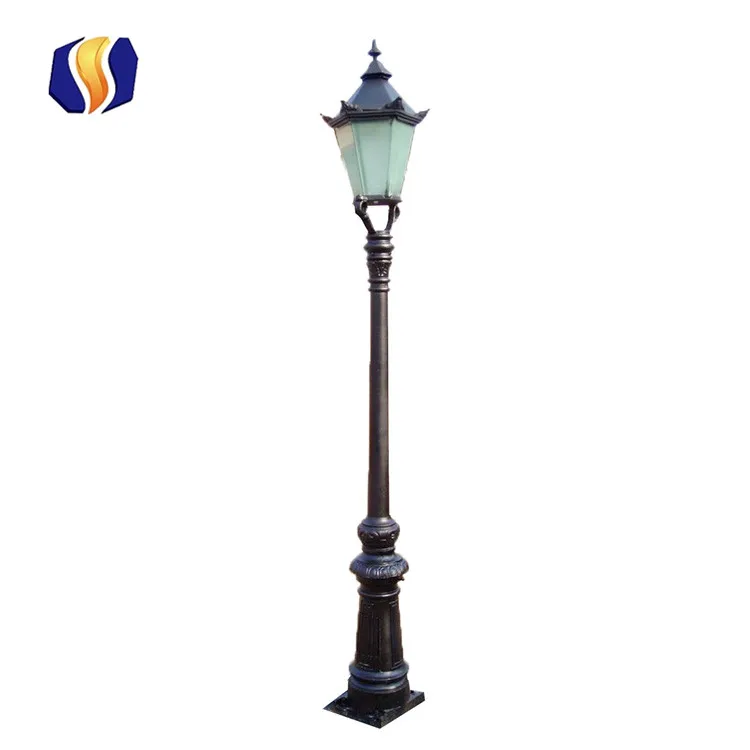 Cast Iron Lamp Poles/ Outdoor Street Lighting Pole /antique Lamp Post ...