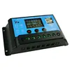 2016 New Design with big display screen 12V/24V auto 10A PWM Solar Charge Controller