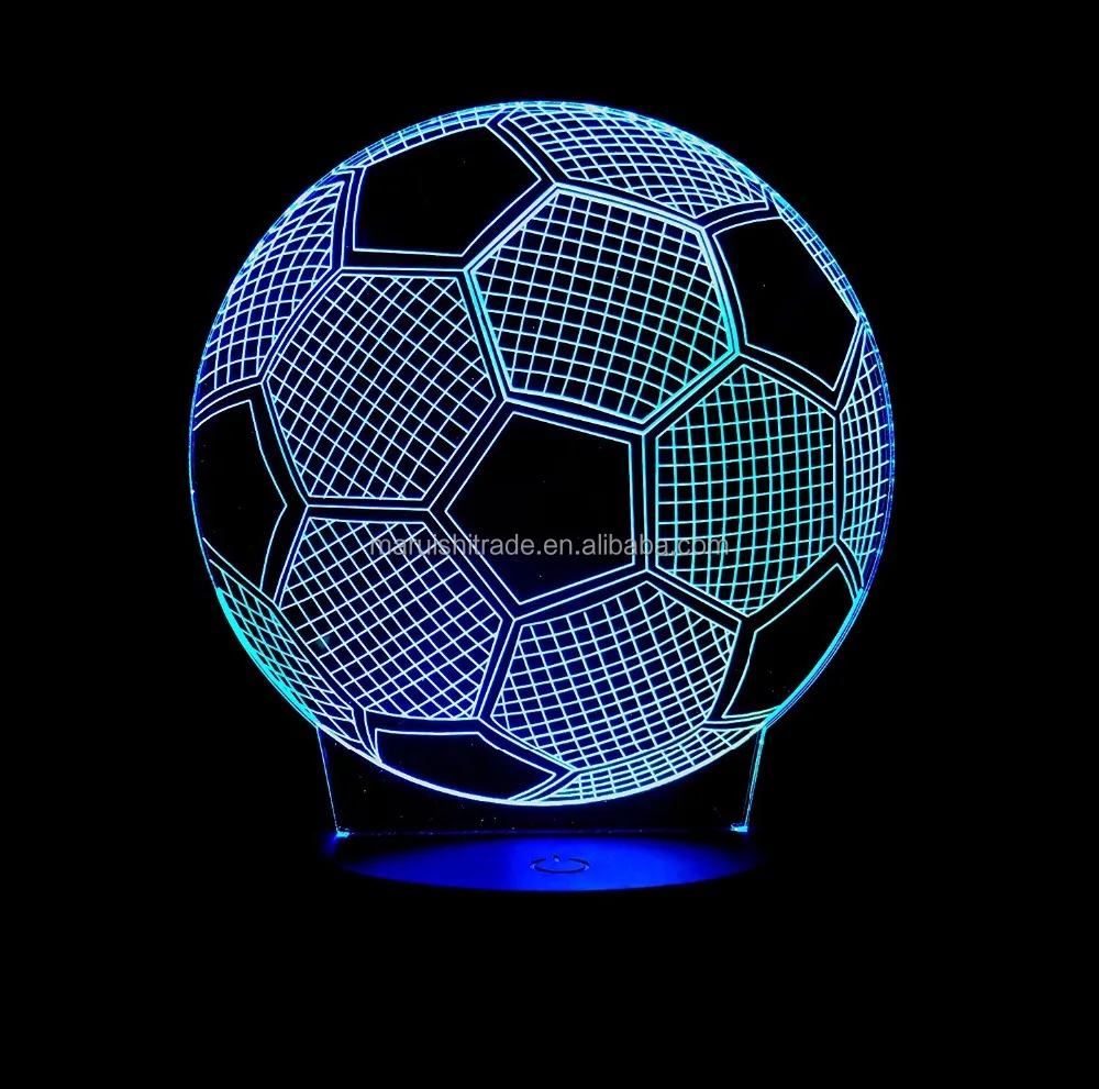 ホット販売サッカークラウンサッカーサッカー3dイリュージョンテーブルランプはクリスマスプレゼントのための常夜灯を導きました Buy Ledナイトランプ 3d Ledナイトランプ 屋内サッカー3d Ledナイトランプ Product On Alibaba Com