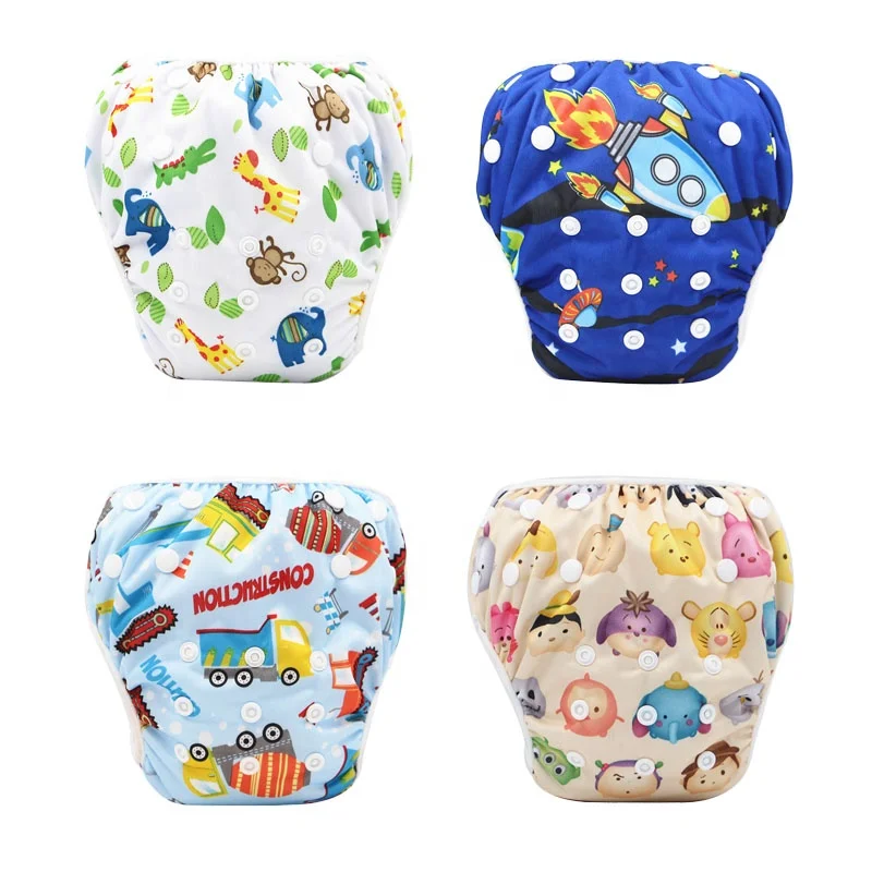 

High quality waterproof reusable swimming cloth diapers baby, N/a