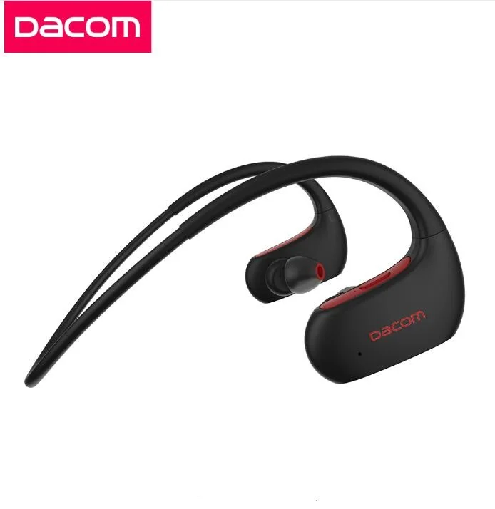 

Dacom L05 Sports Wireless Earphone IPX7 Waterproof Stereo Bass Neckband Headset Hands-free Wireless with Microphone for smartpho, Blk;blk/red