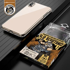 LEEU DESIGN Anti Slip Phone Cover iPhone XR Max X 8 7 Plus