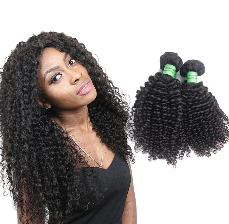 

Wholesale Factory Price Virgin Human Hair Brazilian Kinky Curly Cuticle Aligned Hair Extensions, Natural color #1b,light brown, dark brown