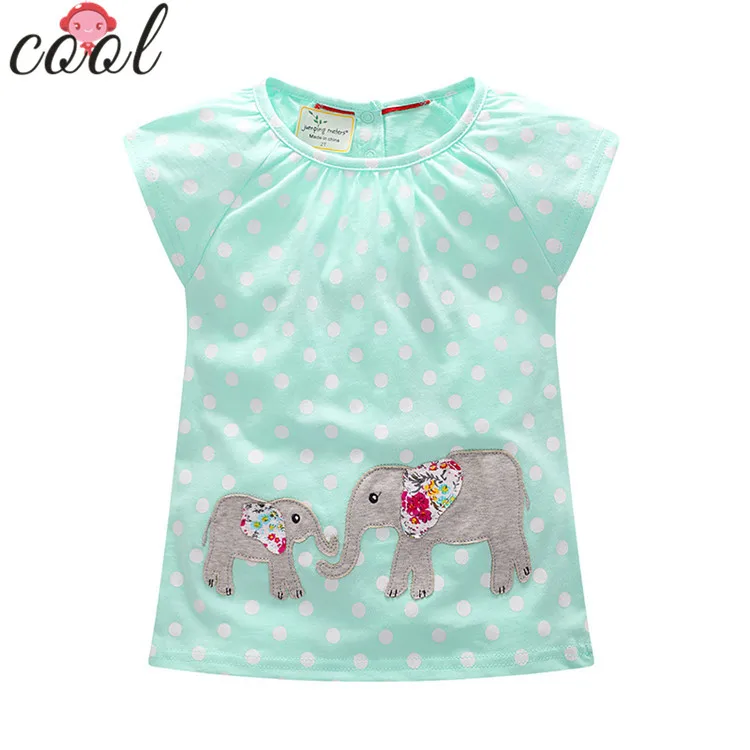 

OEM service factory BD6000-1 Cheap high quality cotton clothing kids clothes girls bulk children t-shirt printed, As picture