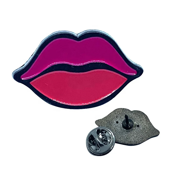 

Finely processed necktie enamel pin cute with good price