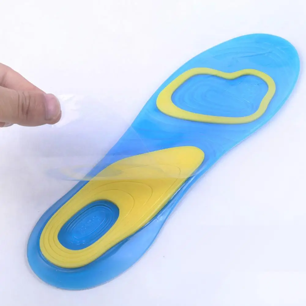 Silicon Gel Insoles Foot Care Plantar Fasciitis Heel Spur
