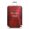 Factory price wholesale travel custom sublimation spandex polyester elastic protective luggage cover, suitcase cover