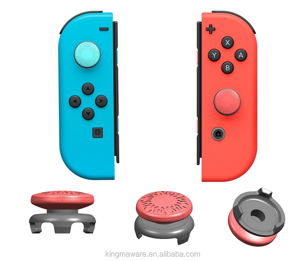 Rubber Joystick Caps Thumb Stick Thumb Extender Caps For Nintendo