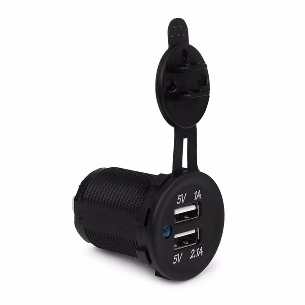 3.1a Car Usb Socket Charger Power Socket - Buy Dual Waterproof Panel ...