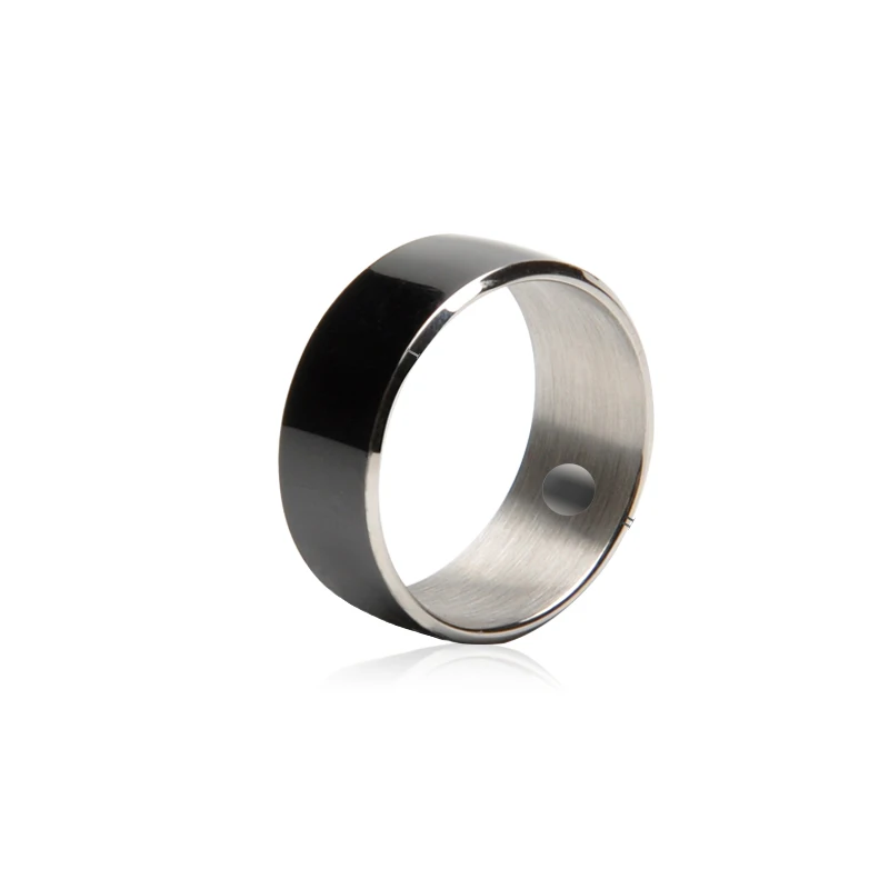 

PL-Wholesale multifunctional intelligent digital smart ring nfc, Black/white