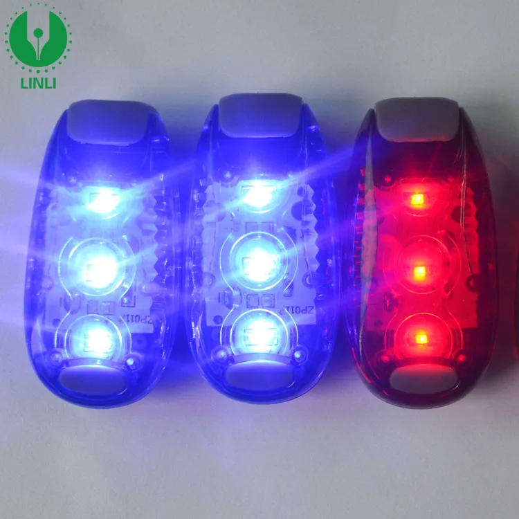 Hot Safety LED Light For Runners Bikes Boats High Visibility Clip Light For Running Walking