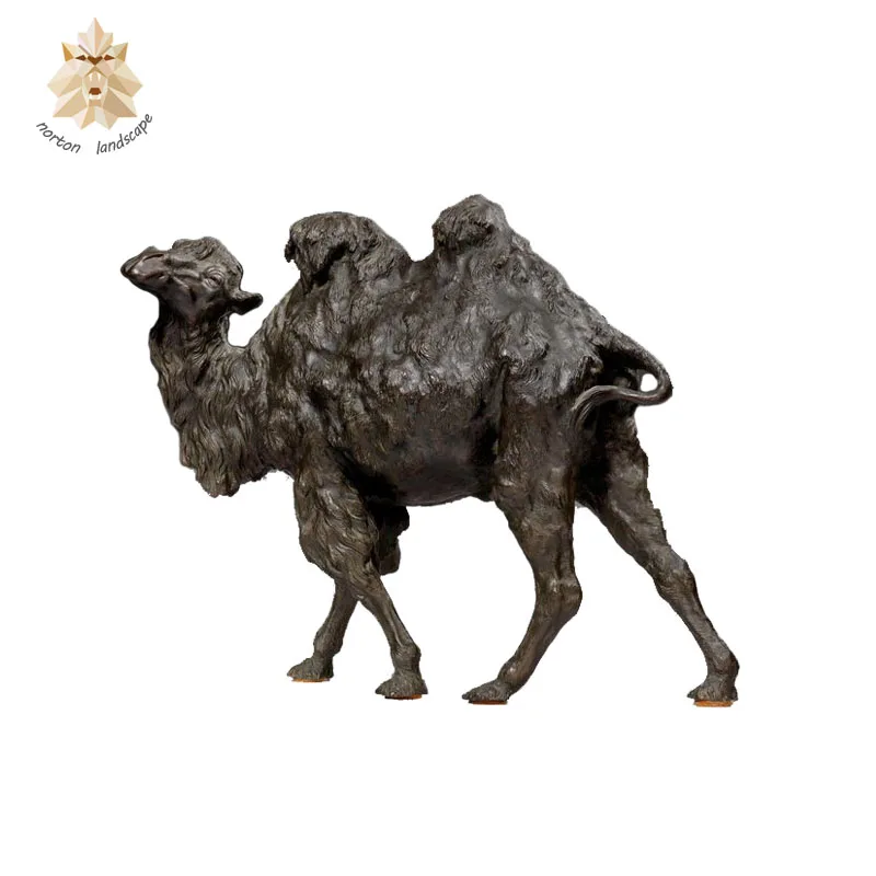 bronze camel statue