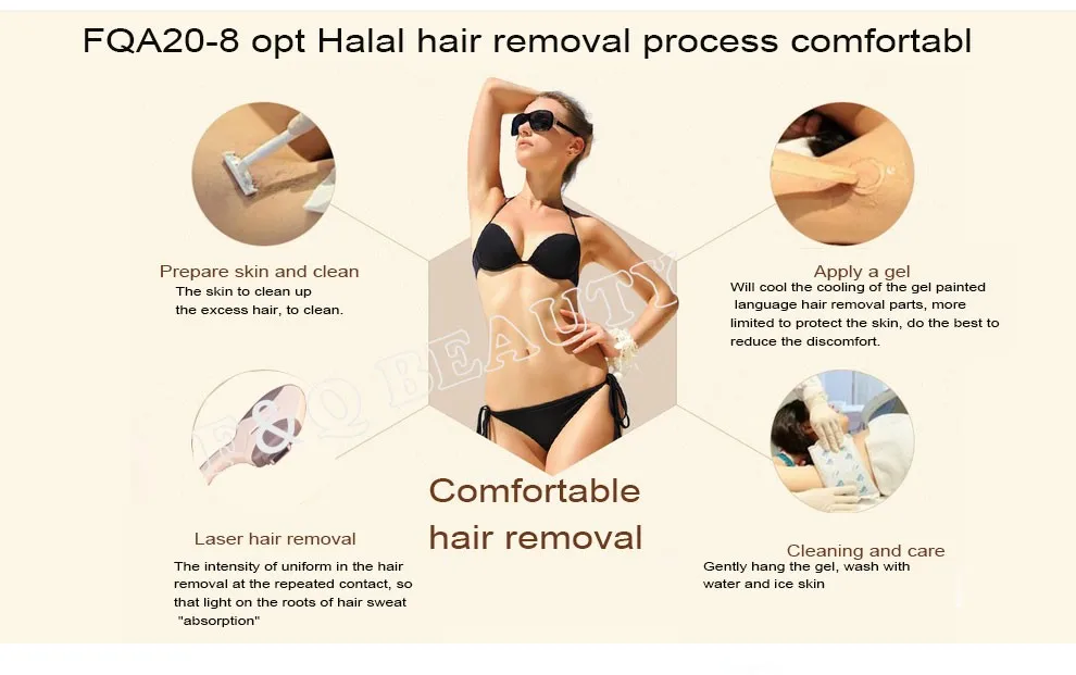 FQA20-8 Wrinkle rejuvenation  hair removal machine in IPL Machine