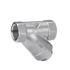 Stainless steel SS 304 NPT/BSP threaded end Y strainer 200 PSI