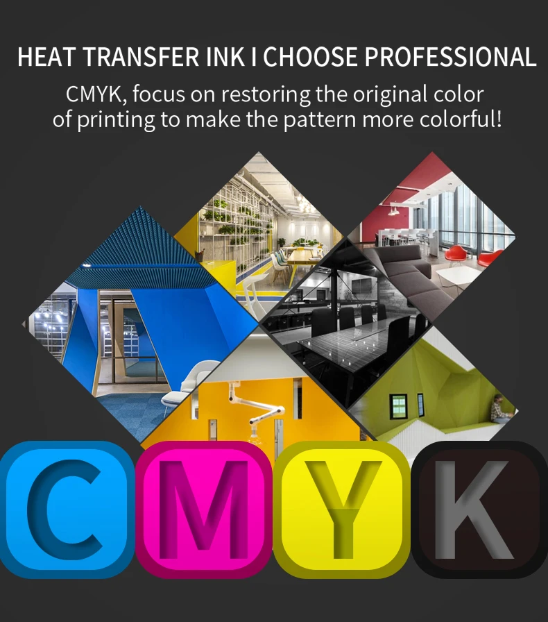 guangzhou wholesale sublimation refill ink cmyk for wf7720/l130